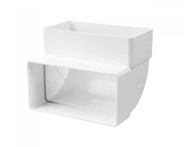 Вертикальное колено 120*60 мм. (90*) 7272 ТЦ Евроремонт