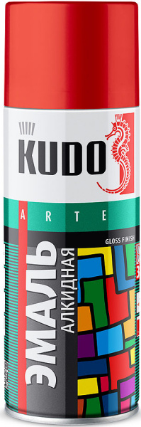 Эмаль аэрозоль универсал красная 270мл. ТЦ Евроремонт