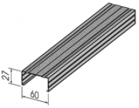 Профиль ПОТОЛОЧНЫЙ ПП 60*27-3000 (ПП) (24шт/уп.) ТЦ Евроремонт