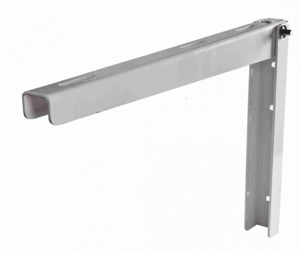 Кронштейн складной "Эстет" 380*200 белый /уп.10шт/ ТЦ Евроремонт