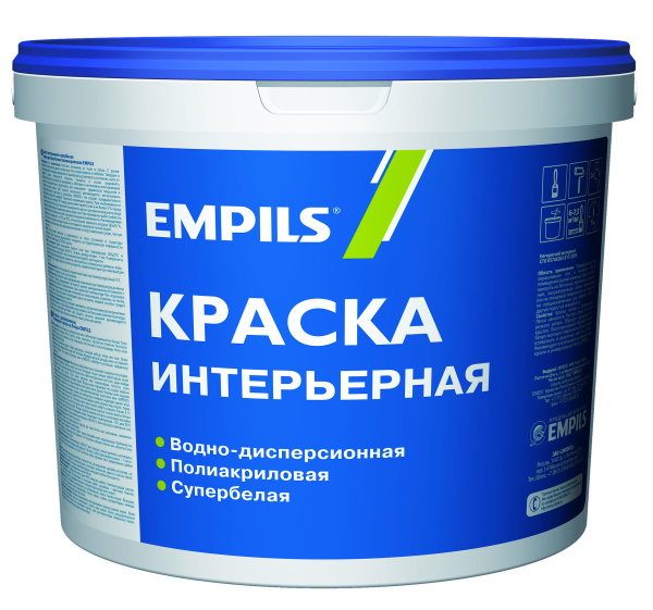 Краска интерьерная 13кг СТРОЙКОМПЛЕКТ ВДАК Empils ТЦ Евроремонт