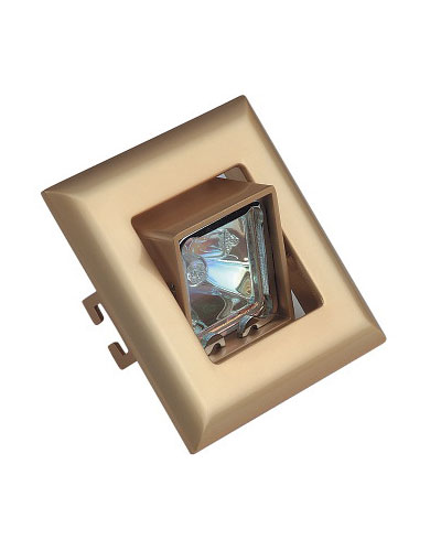 CK 604 PG Светильник литой квадратный поворотный жемчуж.золото ТЦ Евроремонт