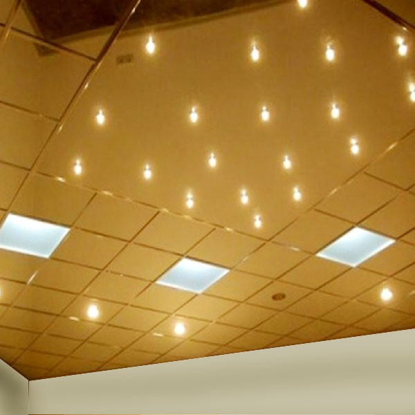 Кассетный потолок SKY T24  золото (1уп.=34шт=12,24м2) ТЦ Евроремонт