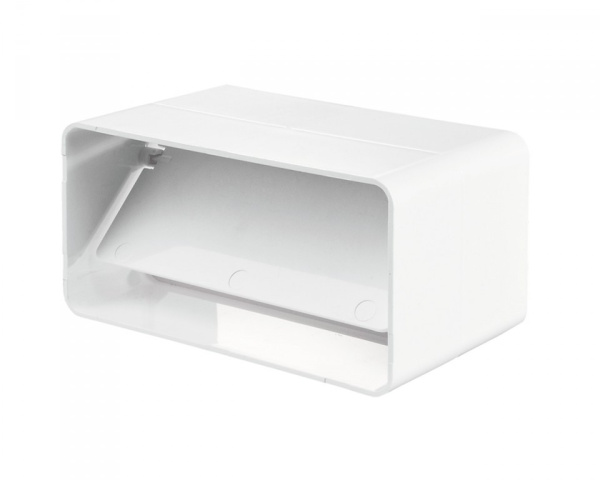 Соединитель плоского канала с клапаном 204*60 мм. 8181Р ТЦ Евроремонт