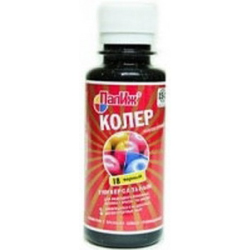 Колер-паста Palizh Стандарт Черный №18 0,1л ТЦ Евроремонт