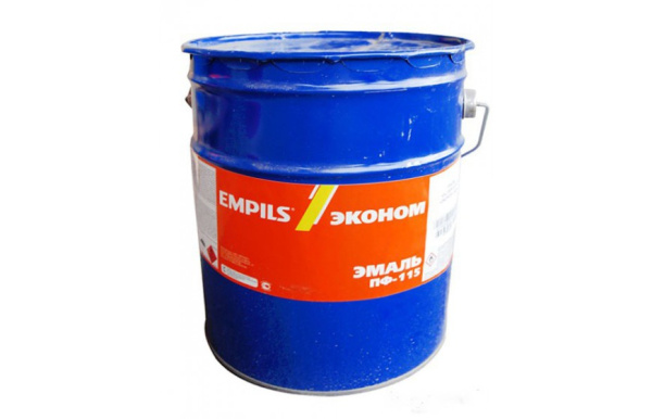 ЭМПИЛС Эмаль ПФ-115 Зеленая 10кг Эконом (2473) ТЦ Евроремонт