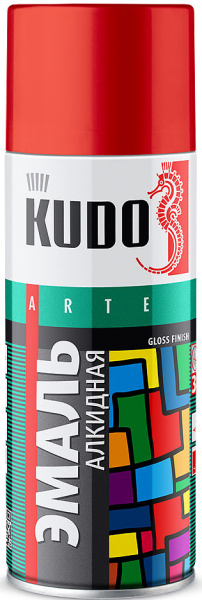 Эмаль аэрозоль универсал чёрная глянцевая 520мл. ТЦ Евроремонт