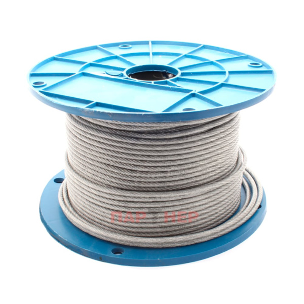 Трос стальной оцинк. 4 мм ТЦ Евроремонт