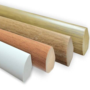 Штапик ПВХ 10*10 мм 2,7м. Венге черный ТЦ Евроремонт