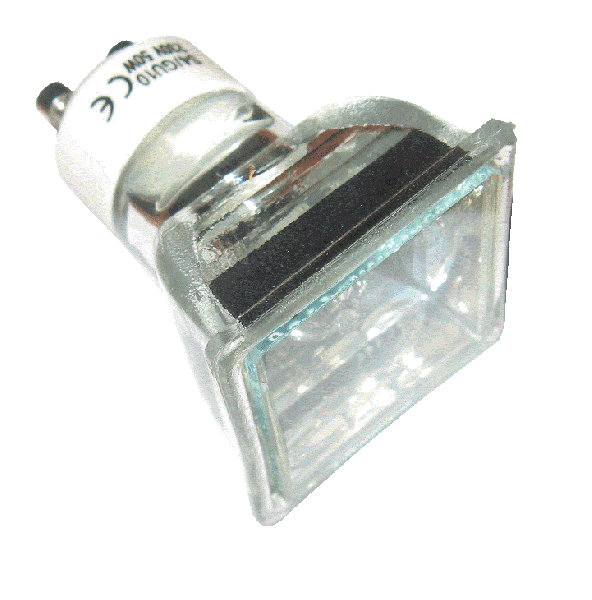 Лампа галог.GU10 20Вт 220V 4-гранная ТЦ Евроремонт