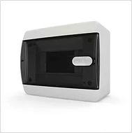 Tekfor бокс 6М навесной IP40 прозрачная дверца  ТЦ Евроремонт