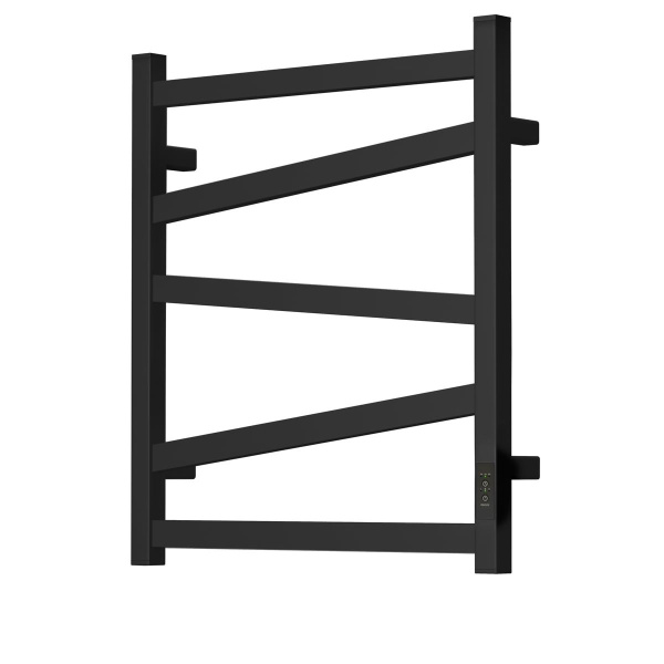 Полотенцесушитель эл.Point Феникс PN15856В П5 500*600 диммер справа,черный ТЦ Евроремонт