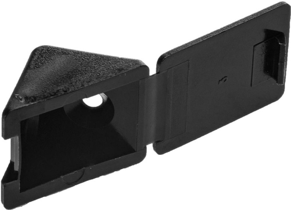 Уголок мебельный Зубр чёрный 4,0*15мм 4шт ТЦ Евроремонт