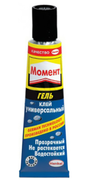 Клей Момент Гель 30мл в шоубоксе ТЦ Евроремонт