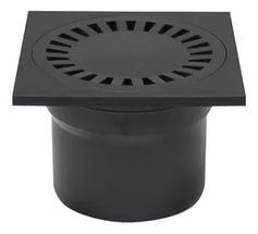 Трап с вертик.спуском 110(серый) ТЦ Евроремонт