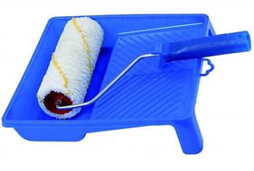 Набор малярный д/потолка-180 ваночка+валик поролон ТЦ Евроремонт