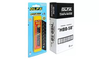 Лезвие OLFA "BLACK MAX" сегментированное, 5шт, 25х126х0,7мм ТЦ Евроремонт