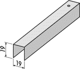 Профиль направляющий ПЭ 20*30-3000 (уп.24шт) ТЦ Евроремонт