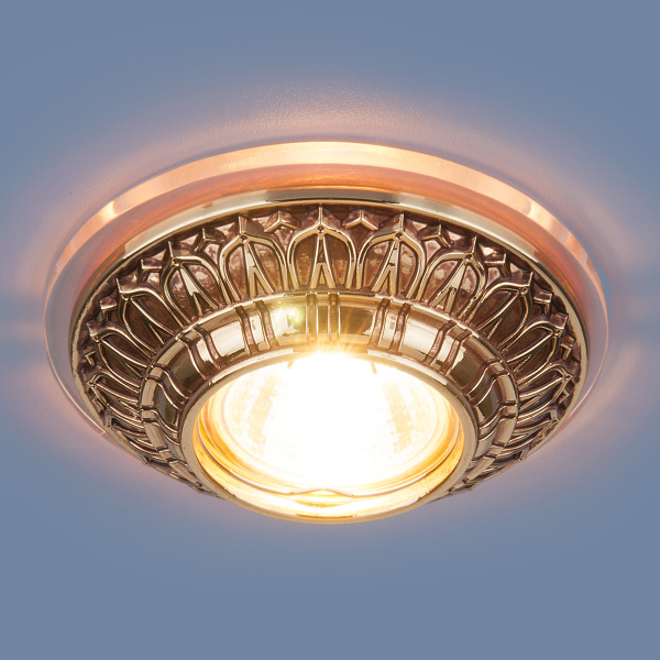 Точечный светильник - 6024 MR 16 SB бронза ТЦ Евроремонт