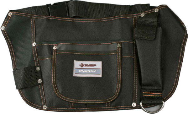 Сумка KRAFTOOL поясная для инструментов, натуральная кожа, 10 карманов ТЦ Евроремонт