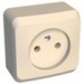 Schneider Этюд розетка б/з  крем (уп,25шт) ТЦ Евроремонт