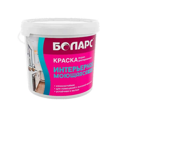 Краска Интерьерная моющаяся (2100 белая) 15 кг ТЦ Евроремонт