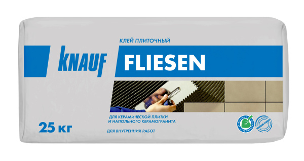 ФЛИЗЕНКЛЕБЕР (25кг) клей высокопрочный  (48шт/пал) "KNAUF" ТЦ Евроремонт