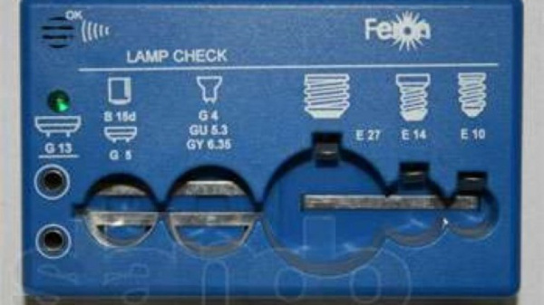 Тестер для проверки ламп ТЦ Евроремонт