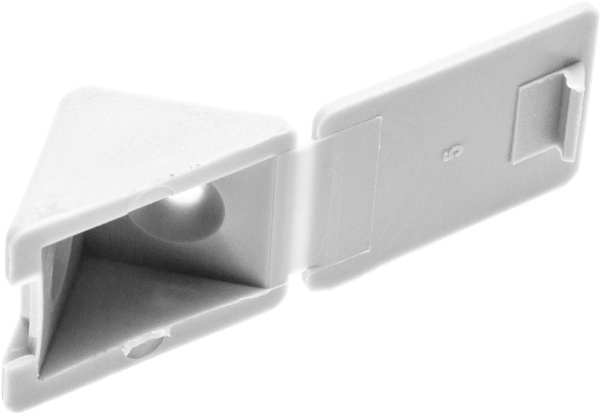 Уголок мебельный Зубр белый 4,0*15мм 4шт ТЦ Евроремонт