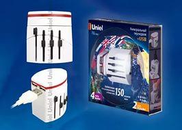 Универсальный сетевой переходник Uniel ТЦ Евроремонт