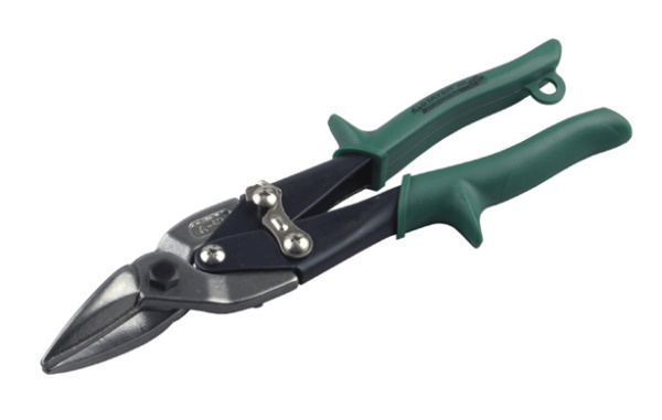 Ножницы по металлу "Лайт", инструментальная сталь, пластиковые ручки, прямые 250 мм ТЦ Евроремонт