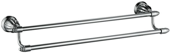 Полотенцедержатель двойной 60 см RUSH Socotra ST12532 ТЦ Евроремонт